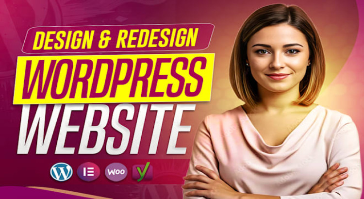 I will design and redesign responsive wordpress website, blog or website development